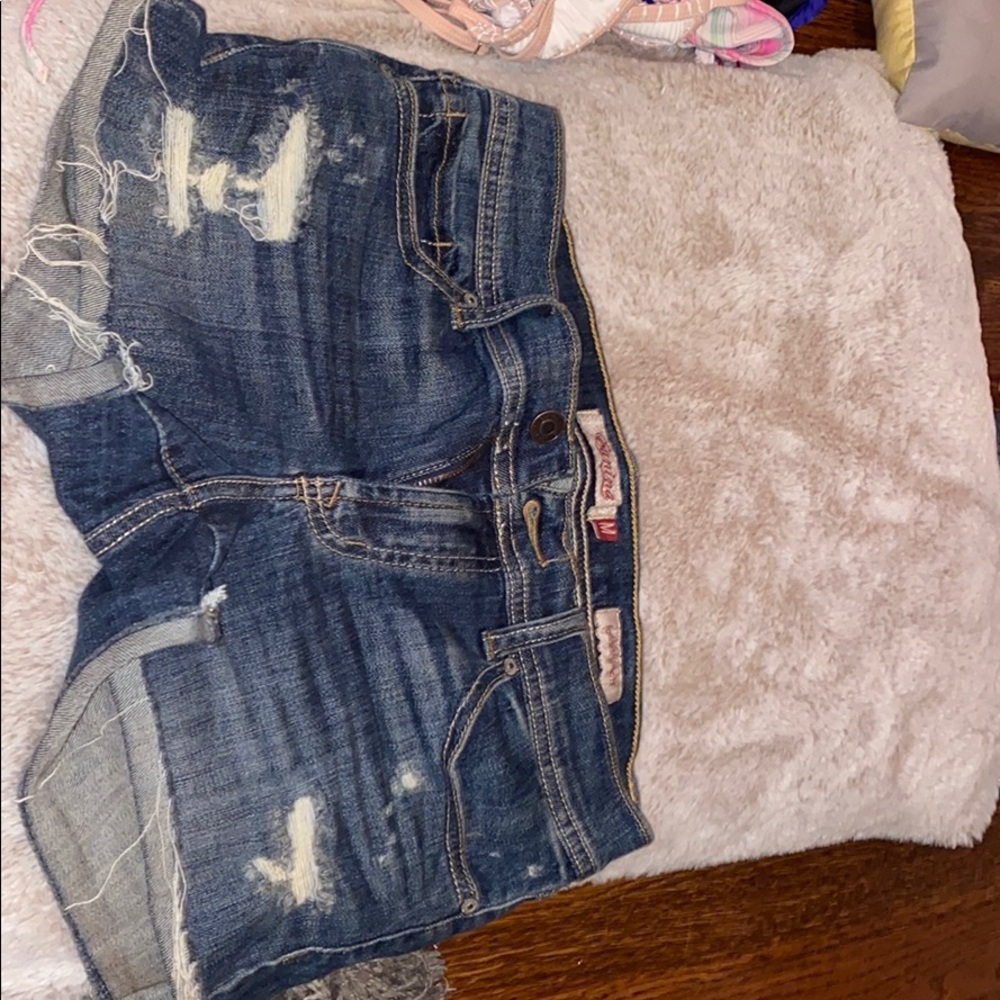 jean shorts